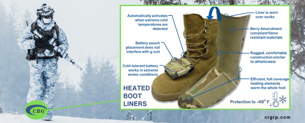 Heated Boot Liner technology features 